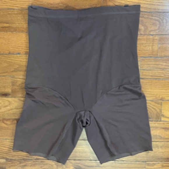 Honeylove Sculptwear High Waisted Shaping Shorts Brown Women’s 3XL Compression